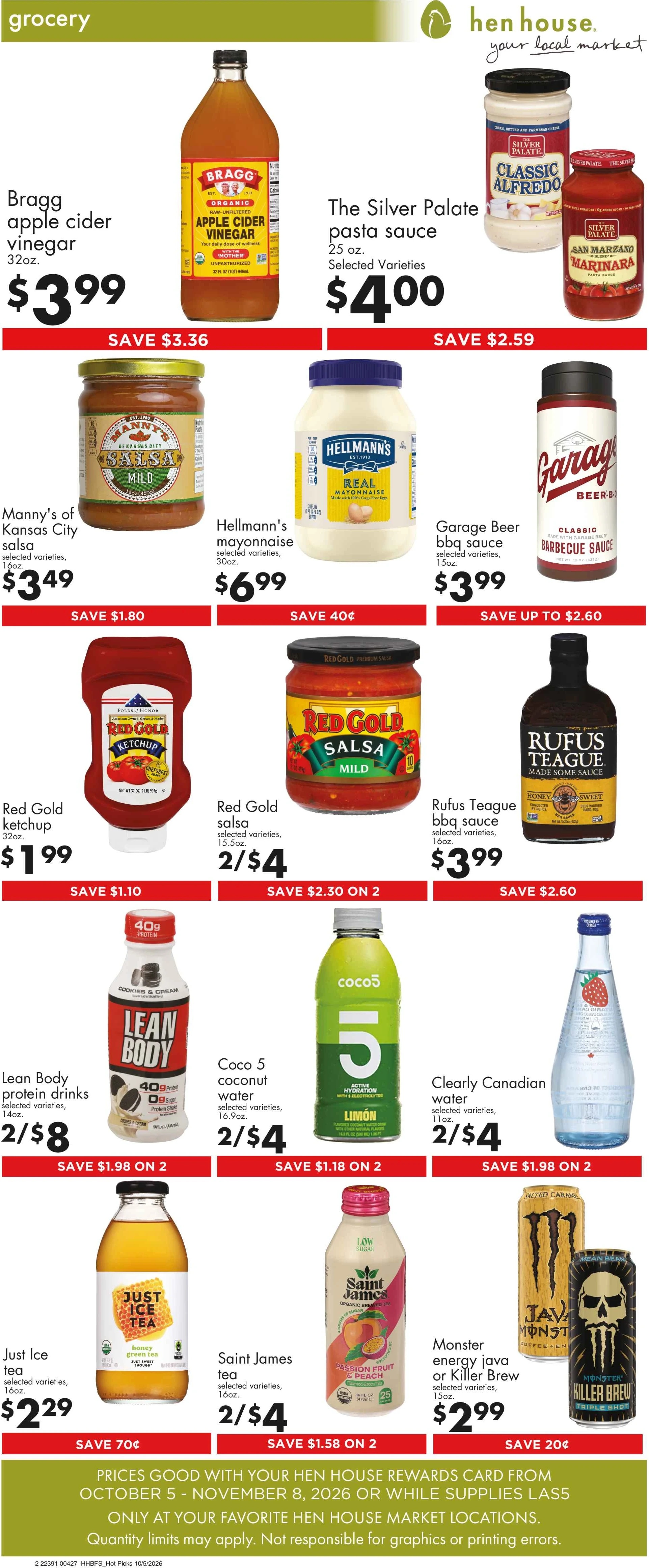 Hen House Hen House Hot Picks October 5th - November 8th, 2026 - Page 2