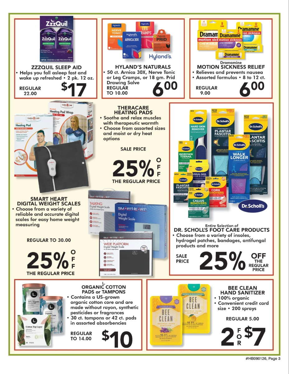 Hi-School Pharmacy Health & Beauty Savings Guide - Page 3
