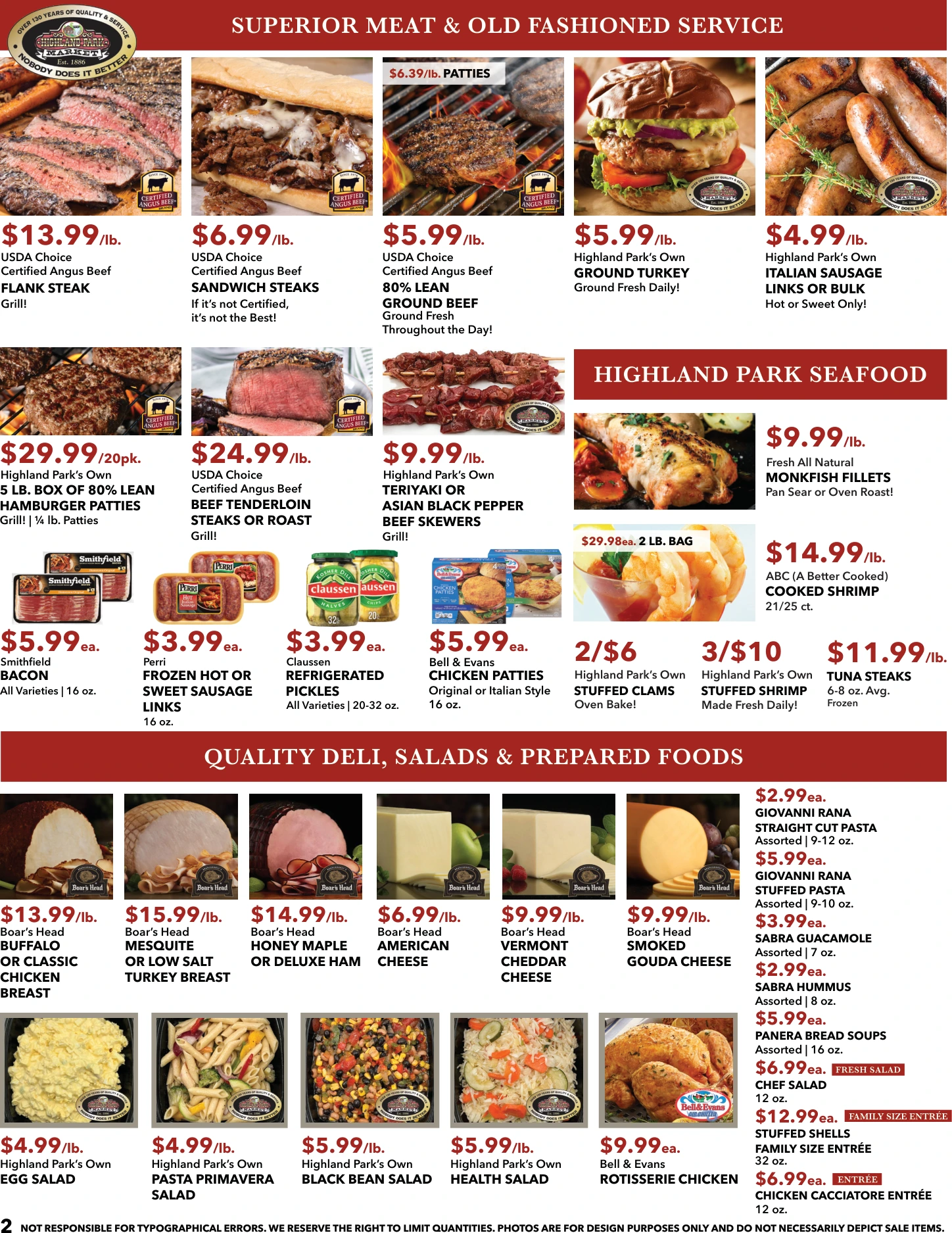 Highland Park Market Weekly Ad - Page 2