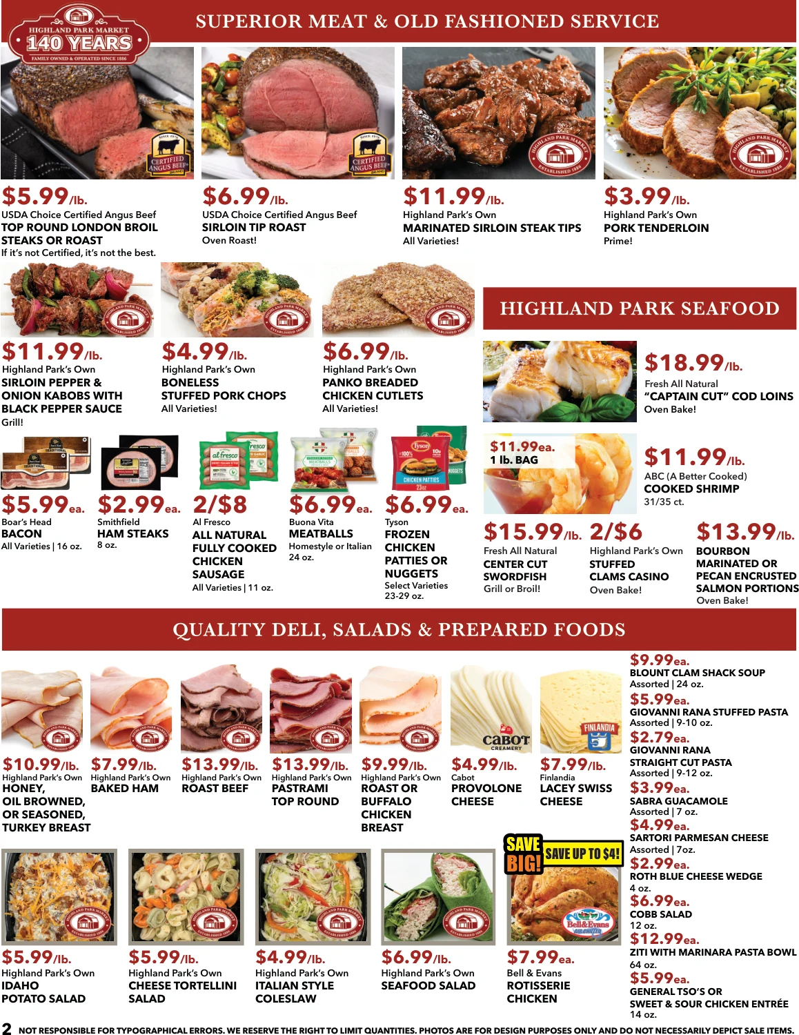 Highland Park Market Weekly Ad - Page 2