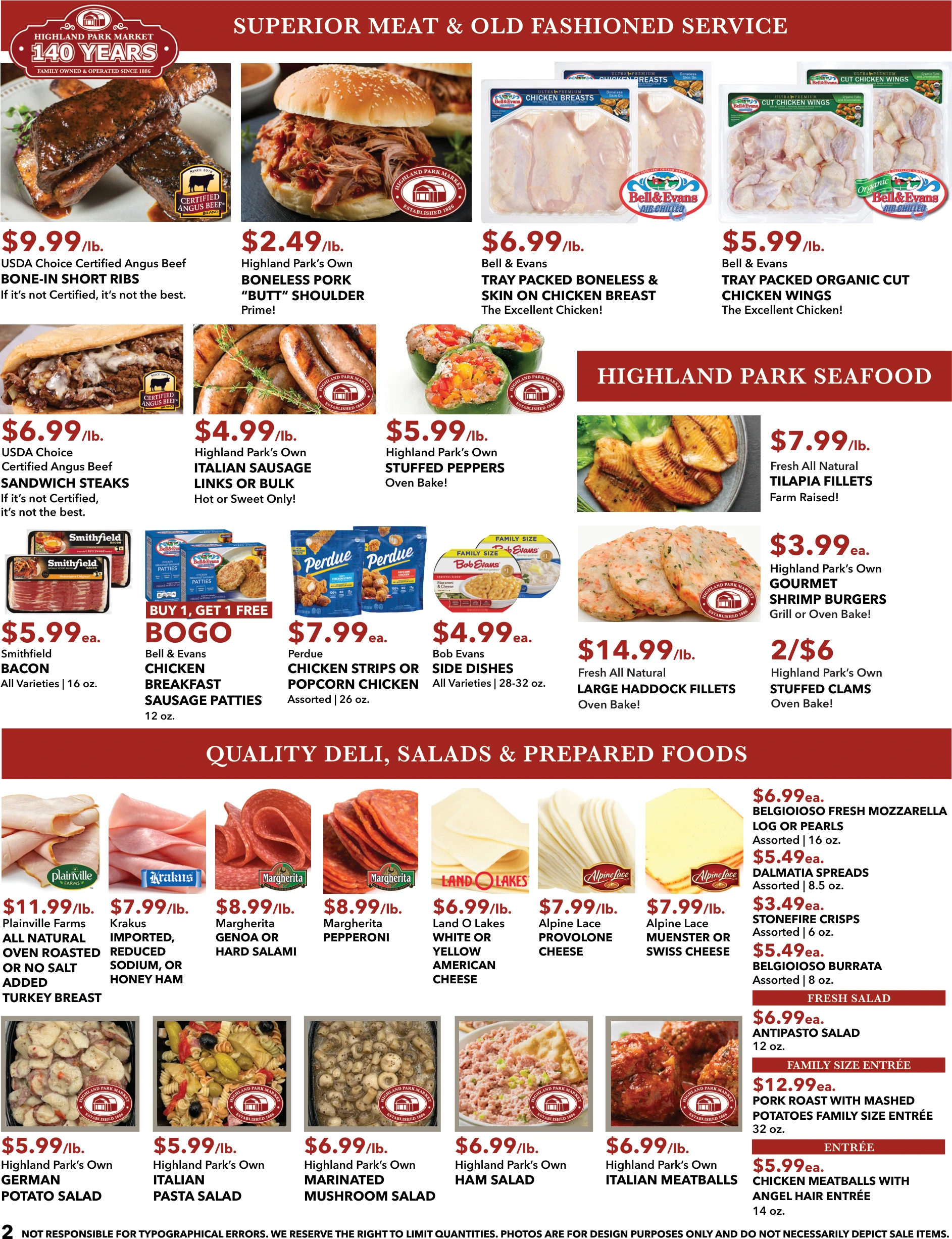 Highland Park Market Weekly Ad - Page 2