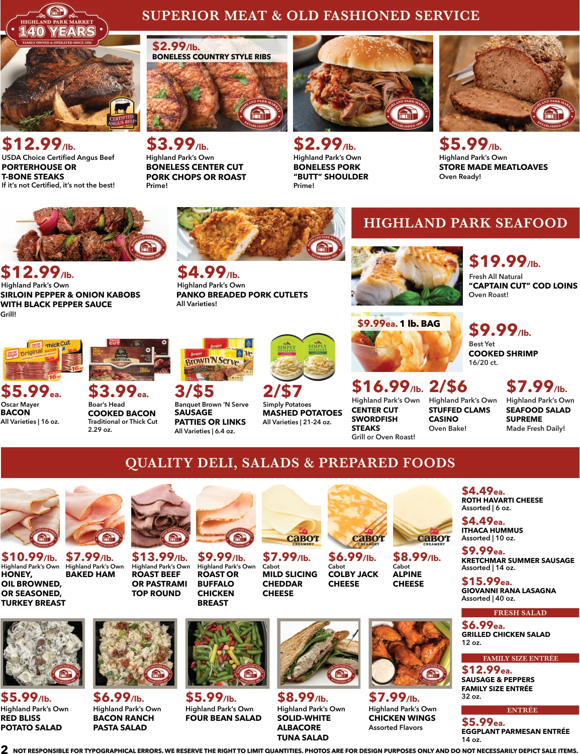 Highland Park Market Weekly Ad - Page 2