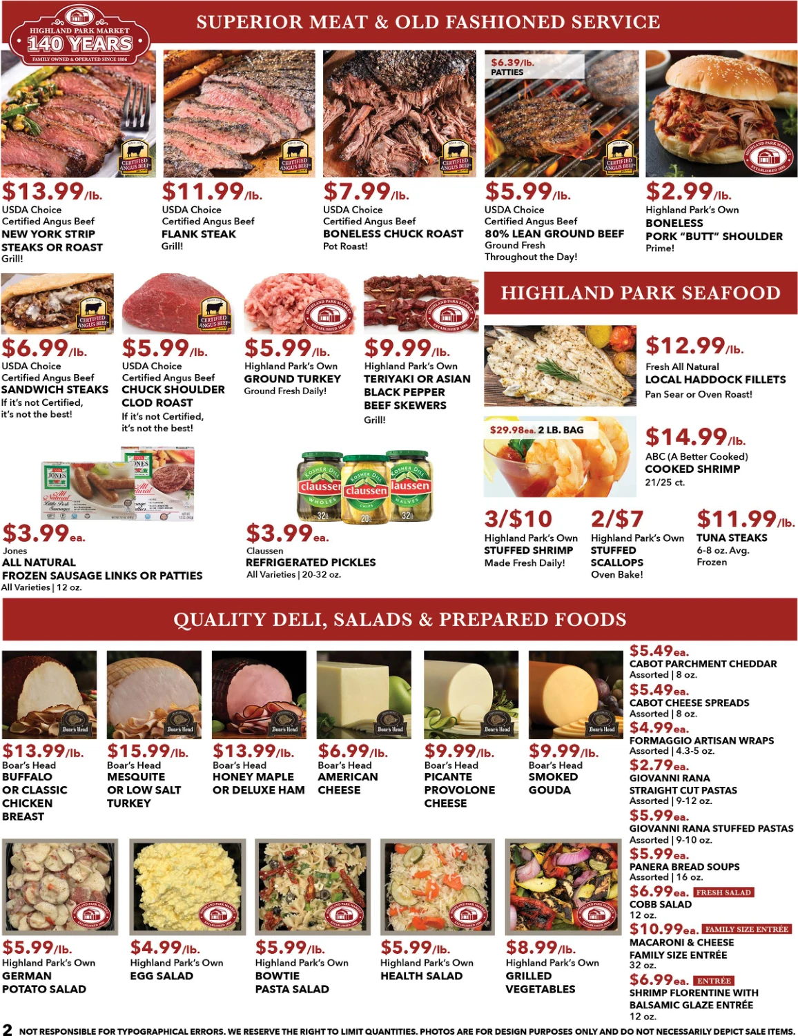 Highland Park Market Weekly Ad - Page 2