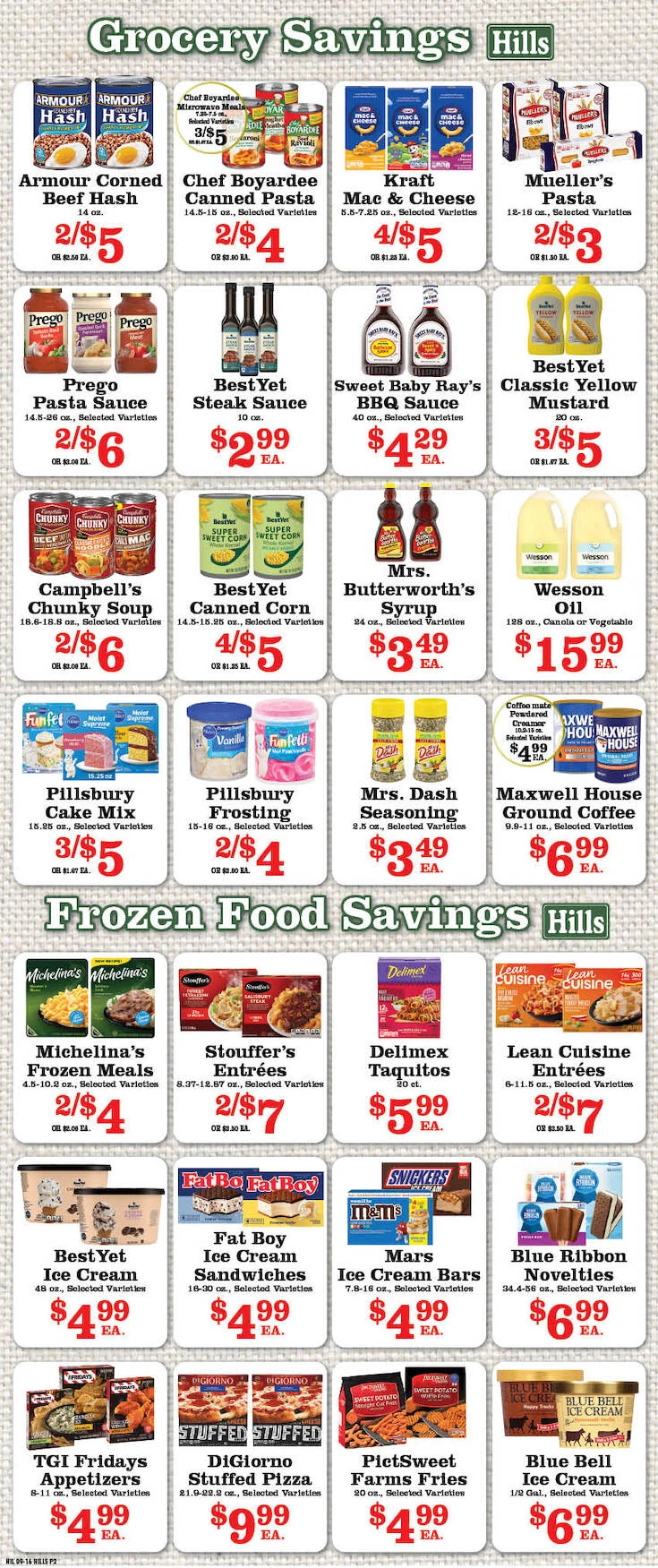 Hills Supermarket Weekly Ad - Page 2
