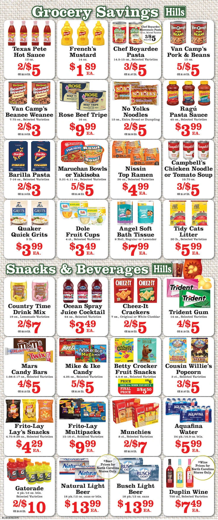 Hills Supermarket Weekly Ad - Page 2