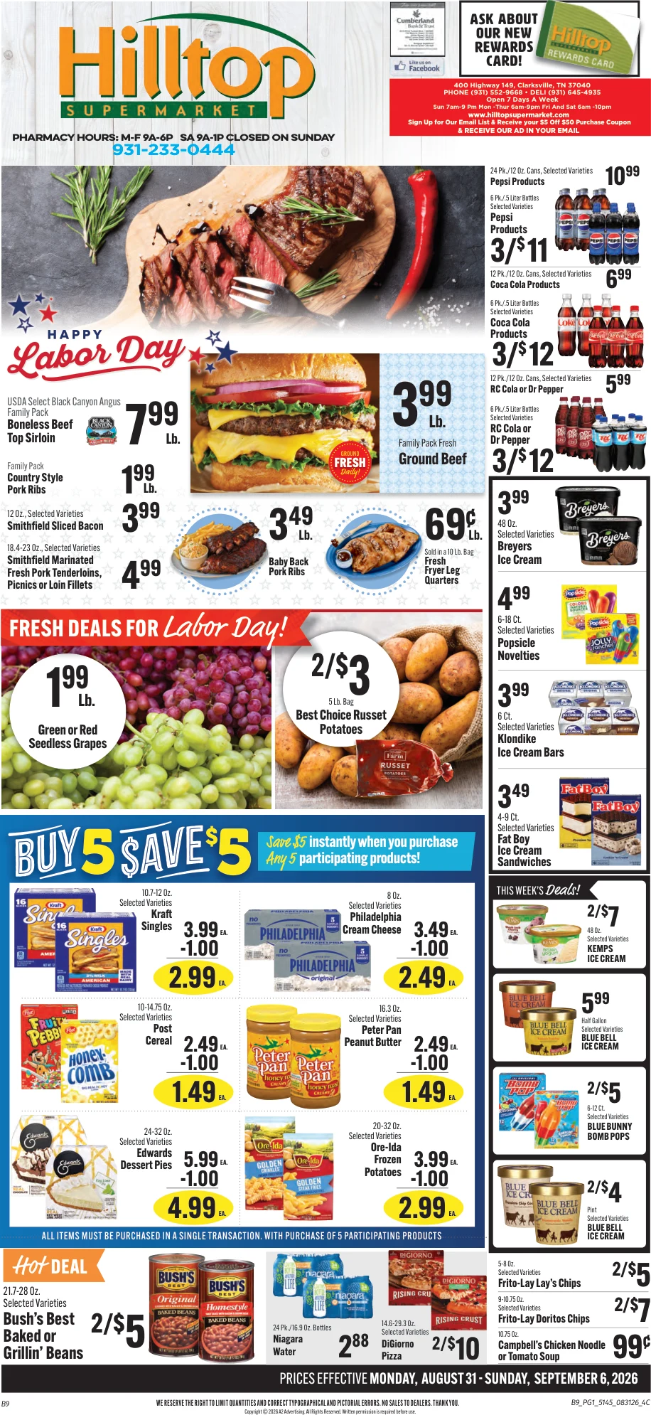 Hilltop Super Market Hilltop Super Market - Page 1