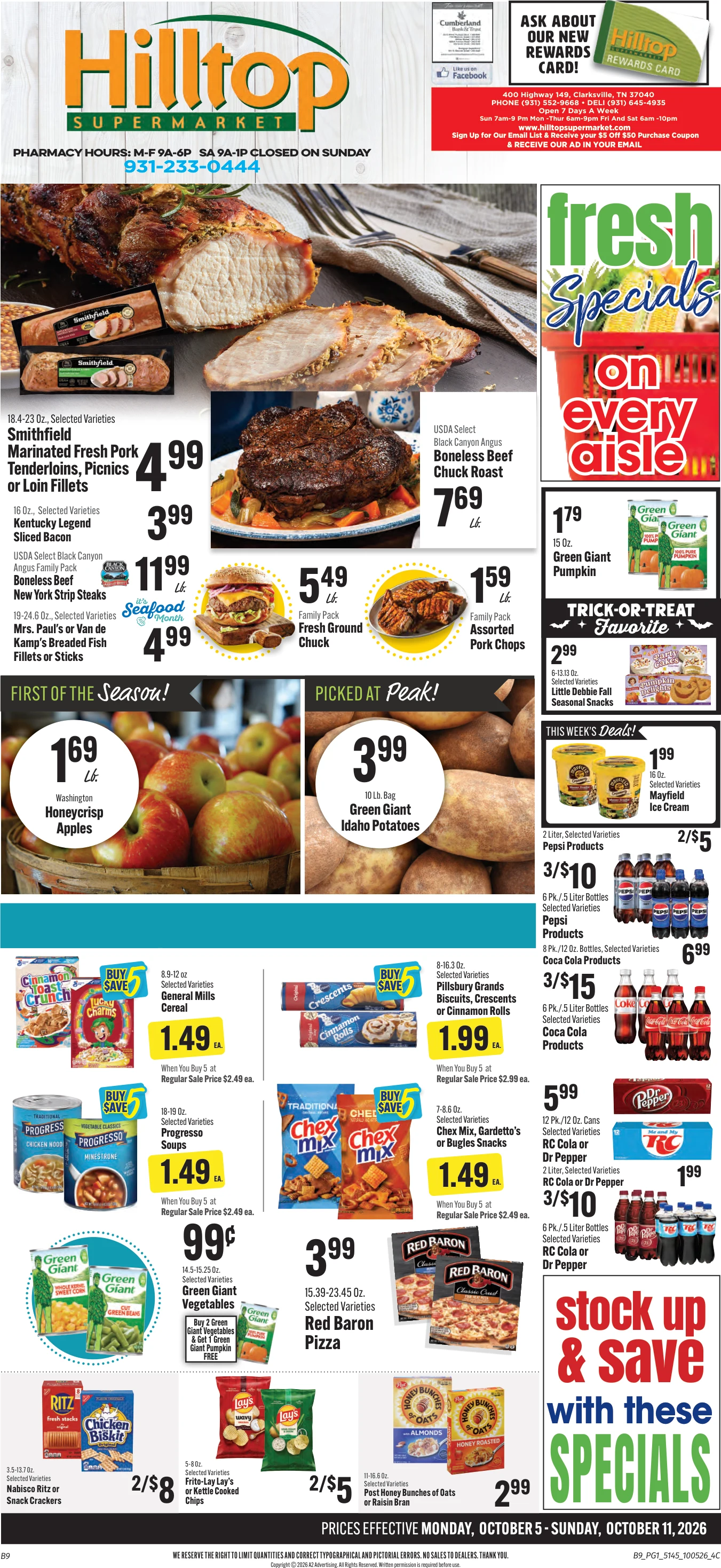 Hilltop Super Market Hilltop Super Market - Page 1