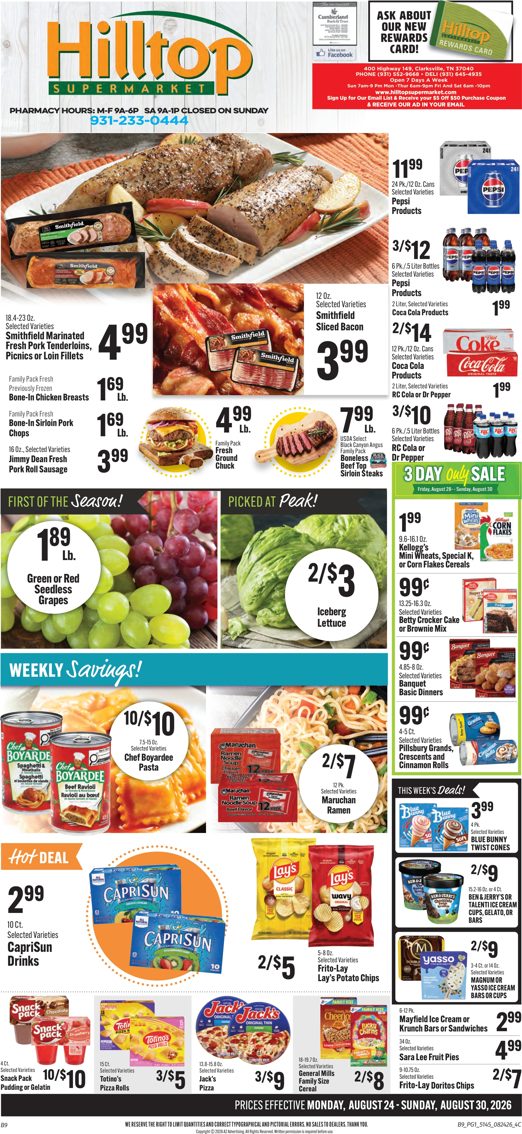 Hilltop Super Market Hilltop Super Market - Page 1