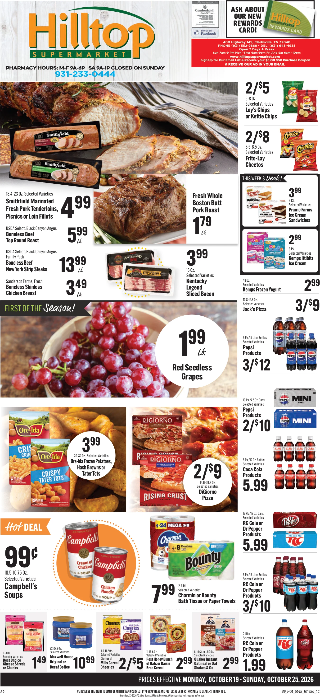 Hilltop Super Market Hilltop Super Market - Page 1