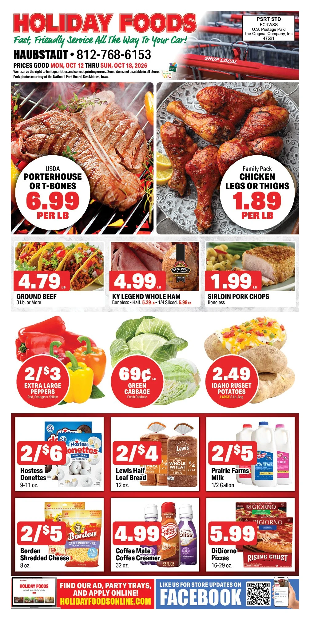 Holiday Foods Haubstadt Haubstadt - Page 1