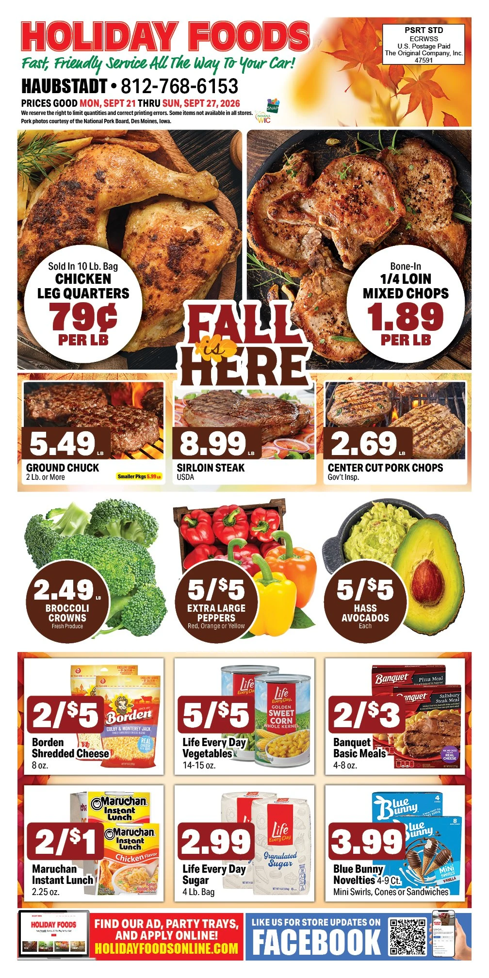 Holiday Foods Haubstadt Haubstadt - Page 1