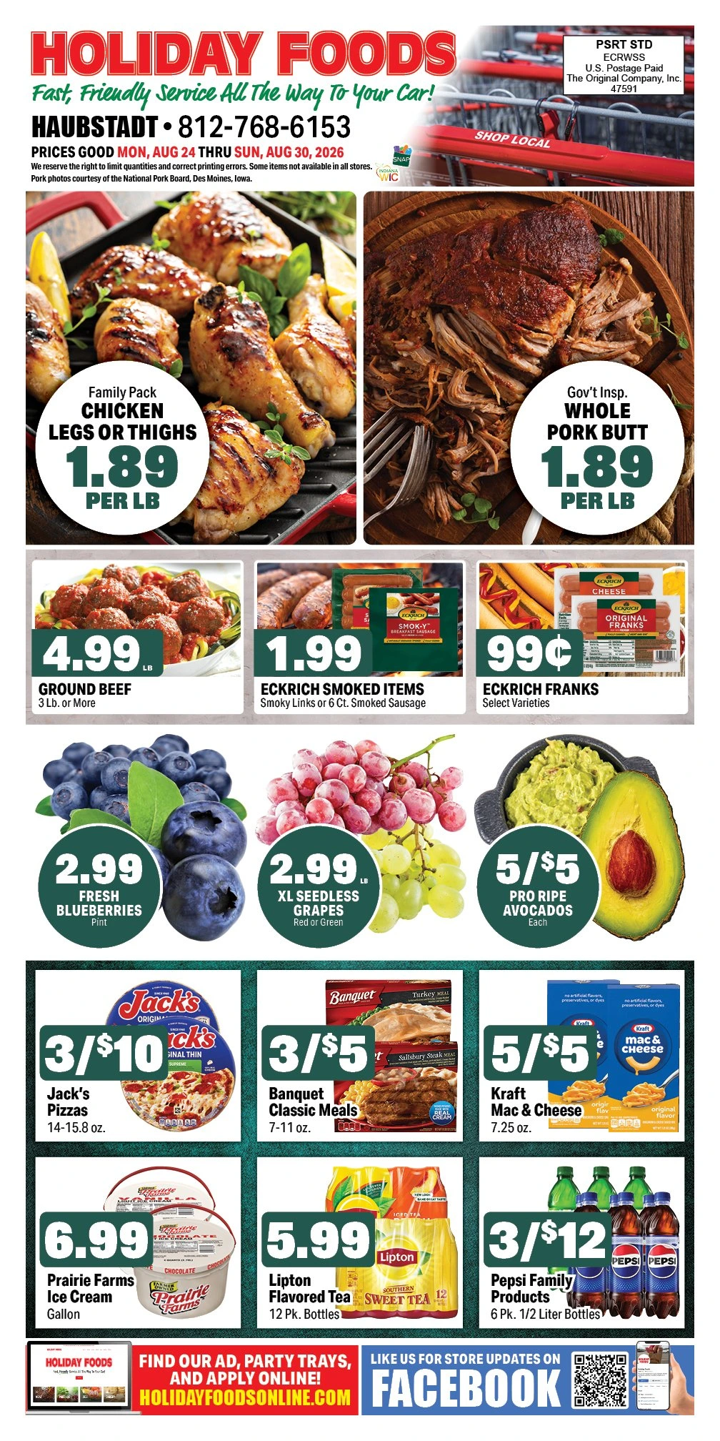 Holiday Foods Haubstadt Haubstadt - Page 1