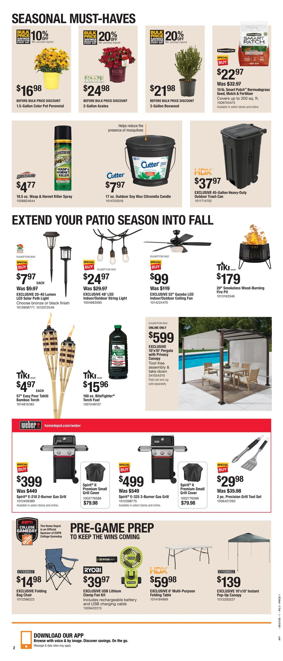 Home Depot Labour Day Saving - Page 2