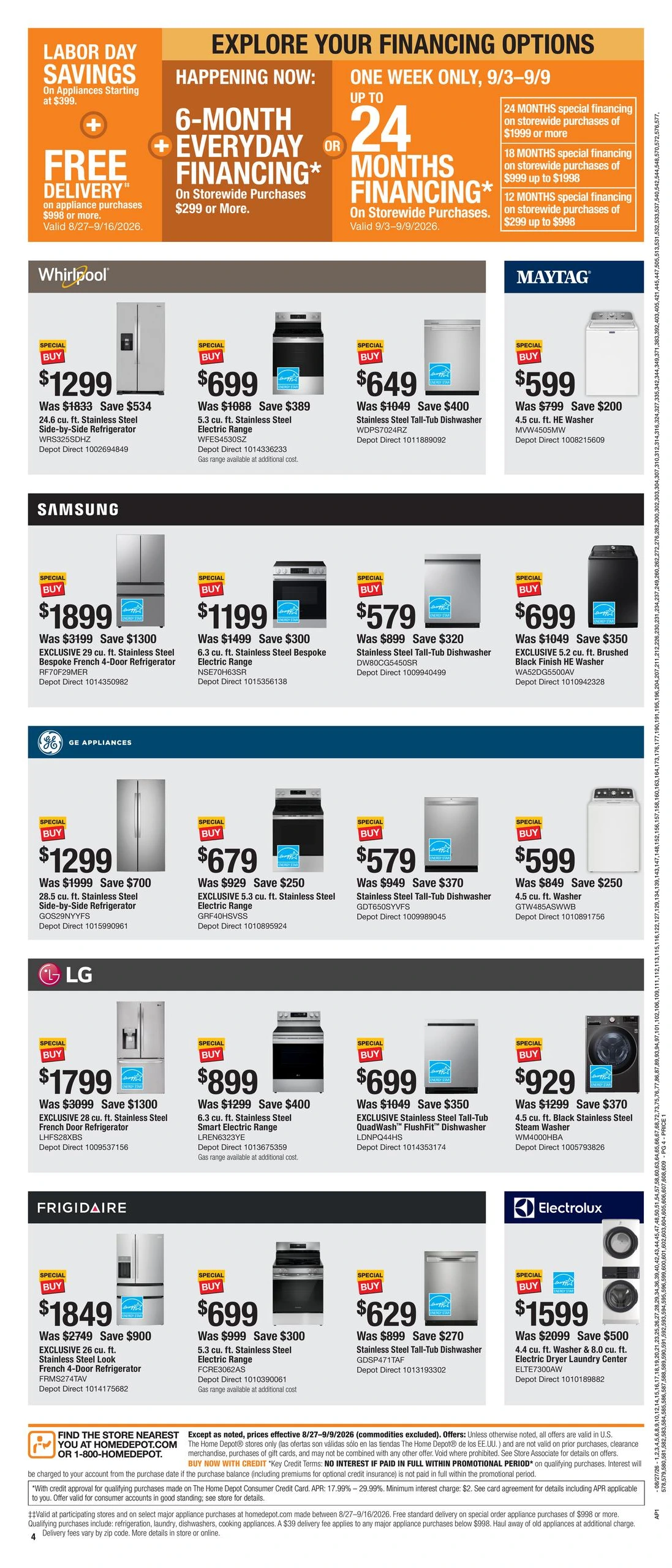 Home Depot Labour Day Saving - Page 4