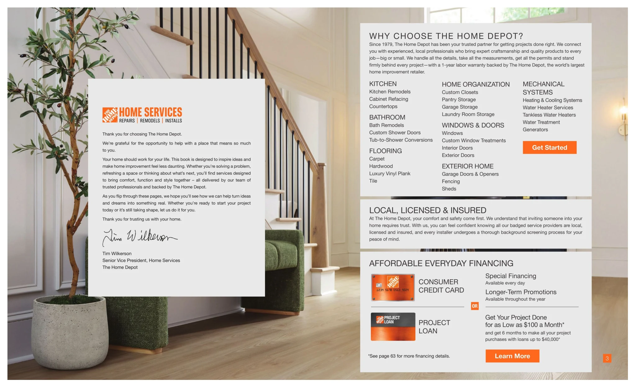 Home Depot Home Services Lookbook - Page 2