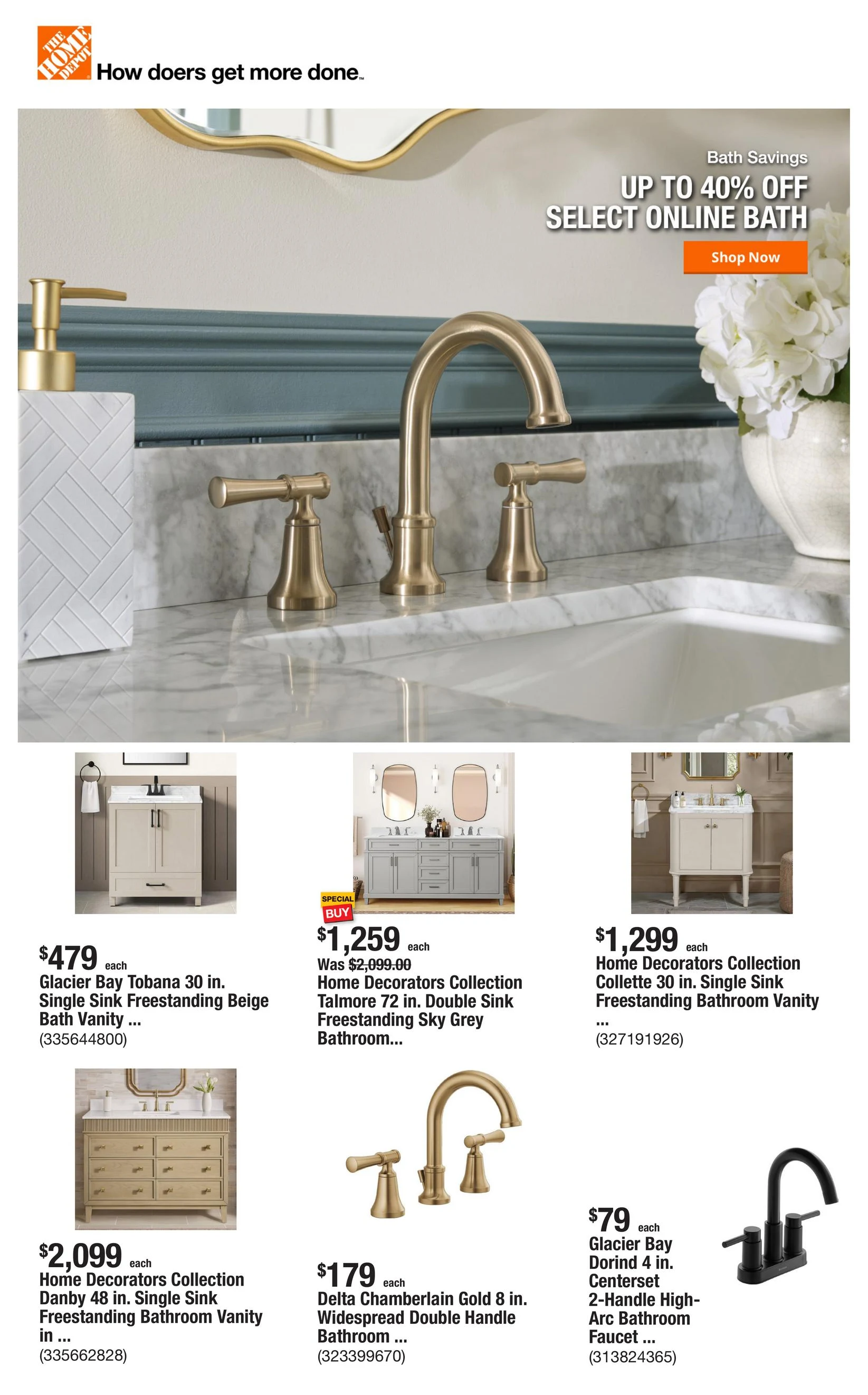 Home Depot Weekly Ad - Page 1