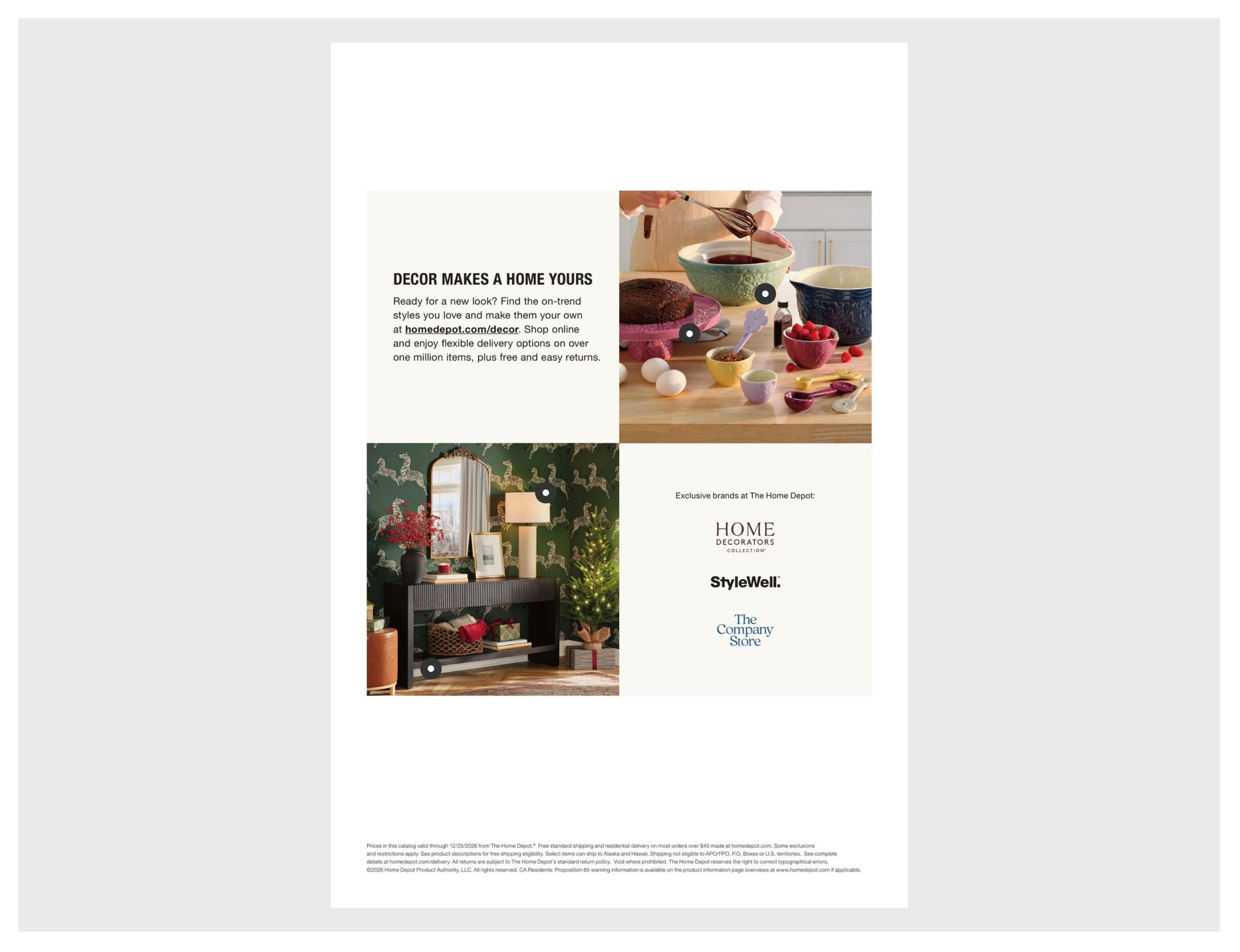 Home Depot Home Decor Catalog - Holiday Decor - Page 24