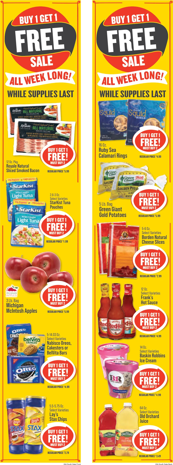 Hometown Markets Weekly Ad - Page 1