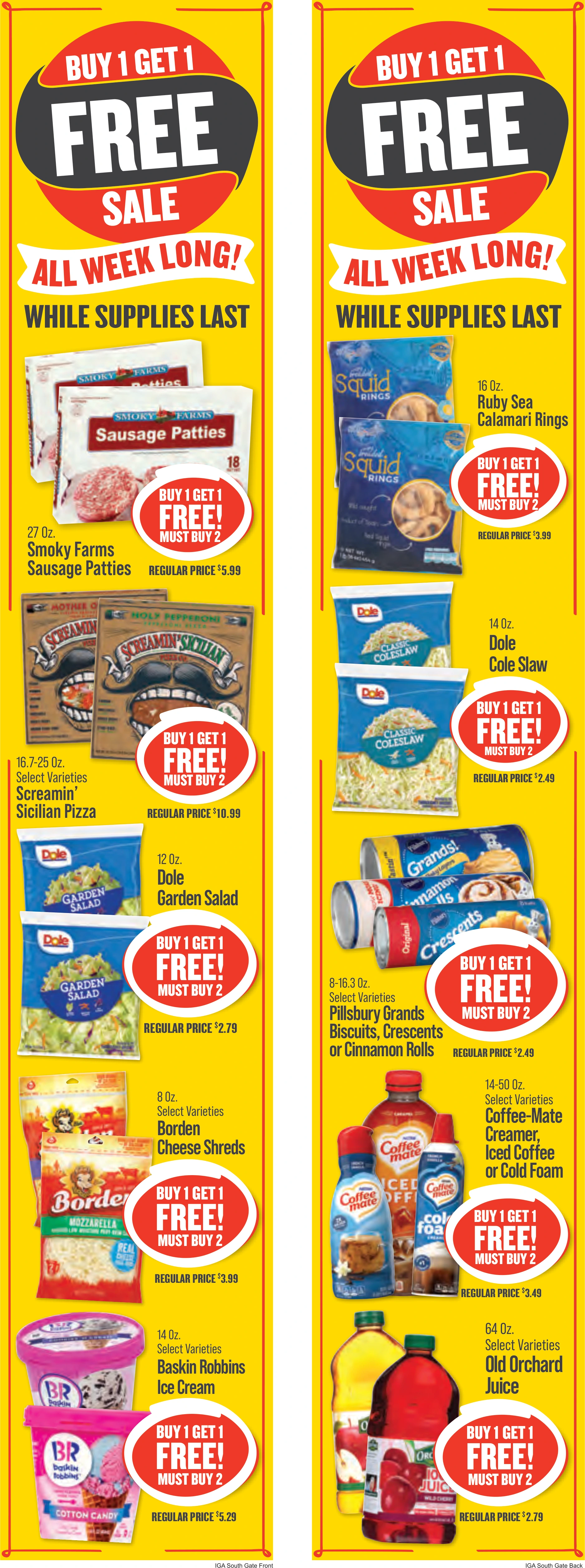 Hometown Markets Weekly Ad - Page 1
