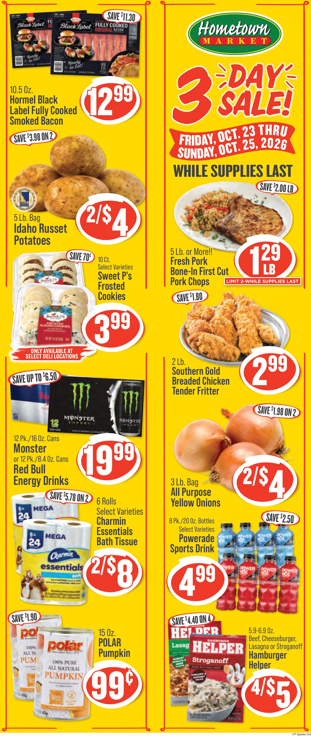 Hometown Markets Weekly Ad - Page 1