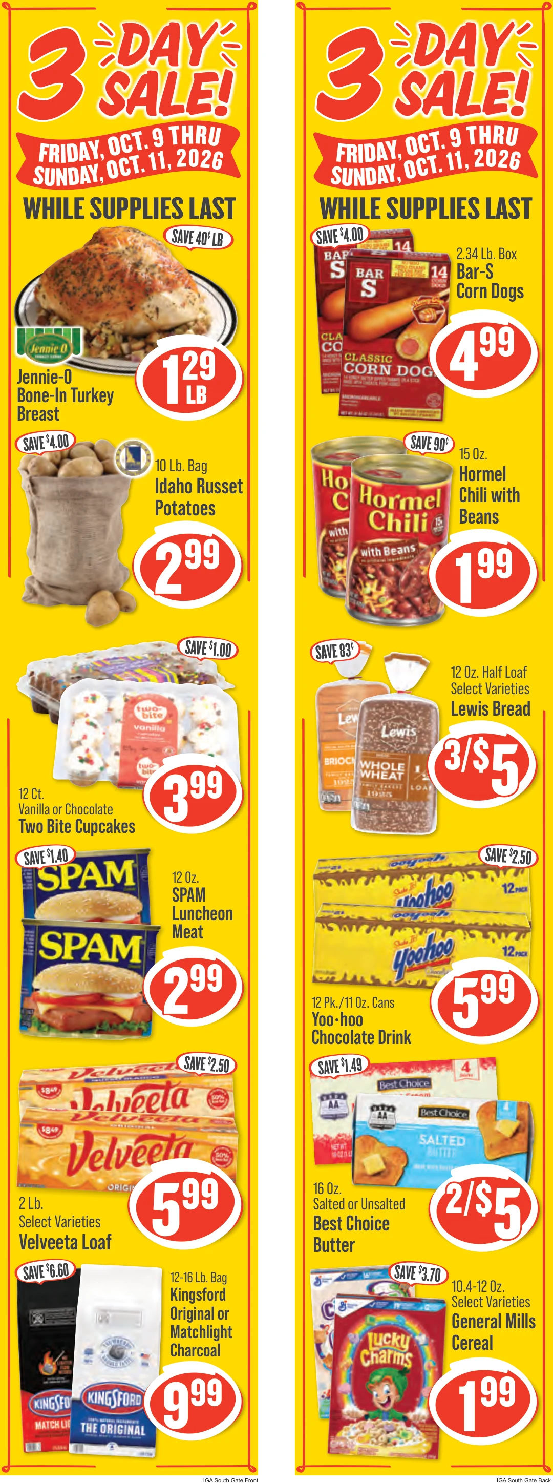 Hometown Markets Weekly Ad - Page 1
