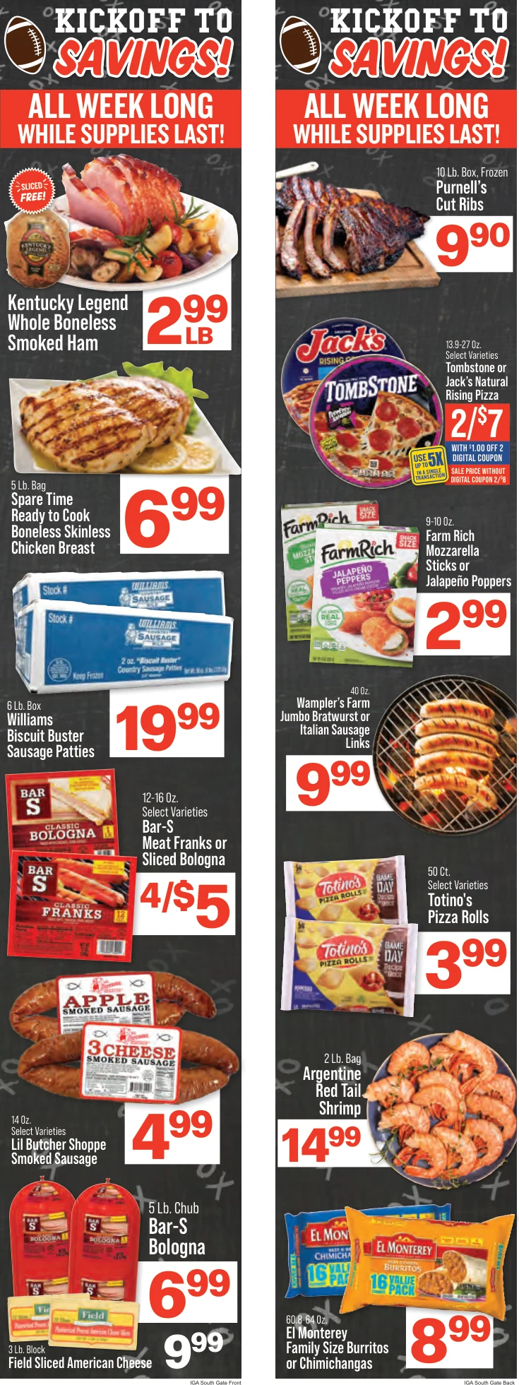 Hometown Markets Weekly Ad - Page 1