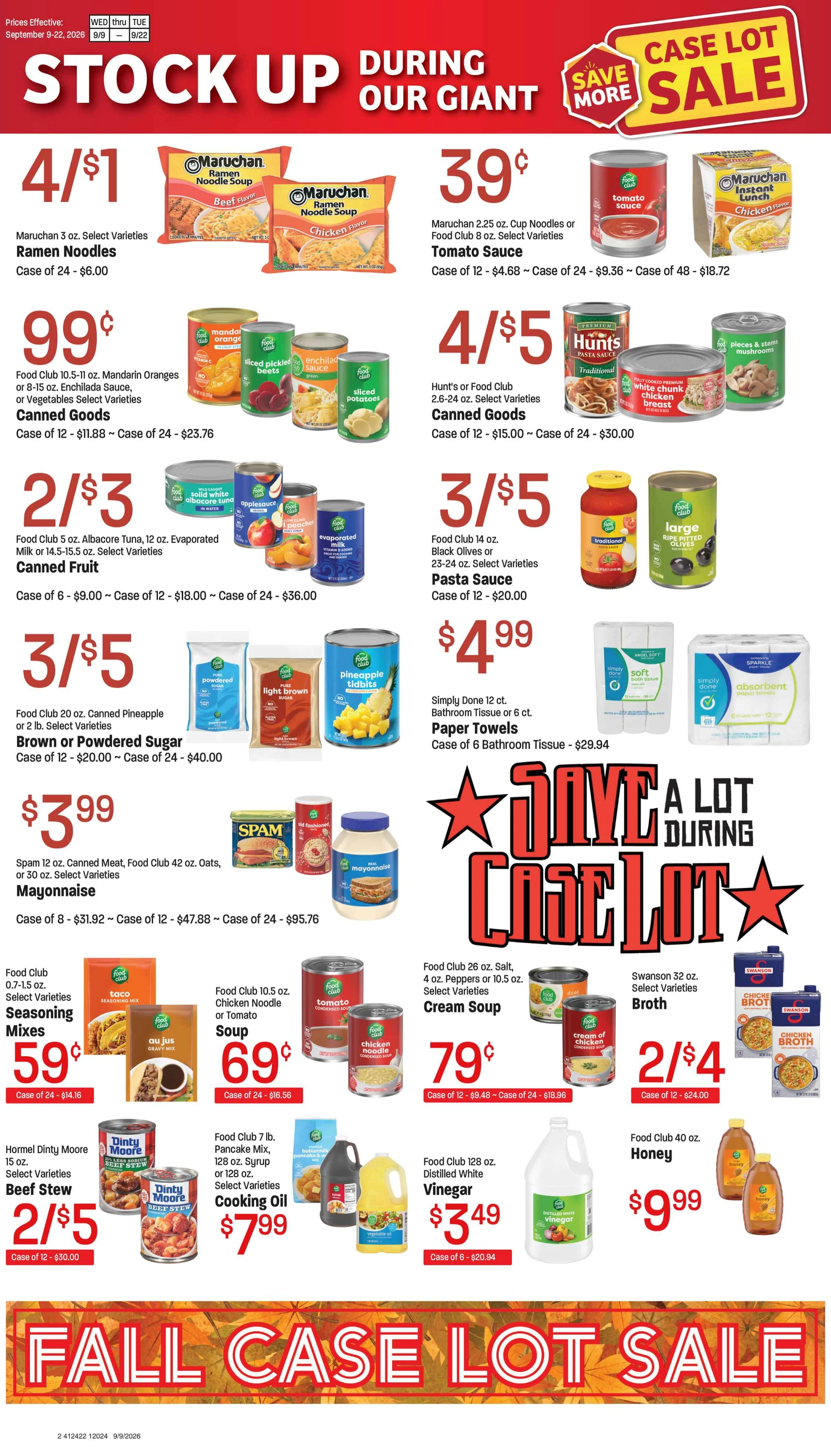 Honey's Marketplace PAG AB 4pg Caselot1 - PAG AB CAB - September 9, 2026 - Page 2