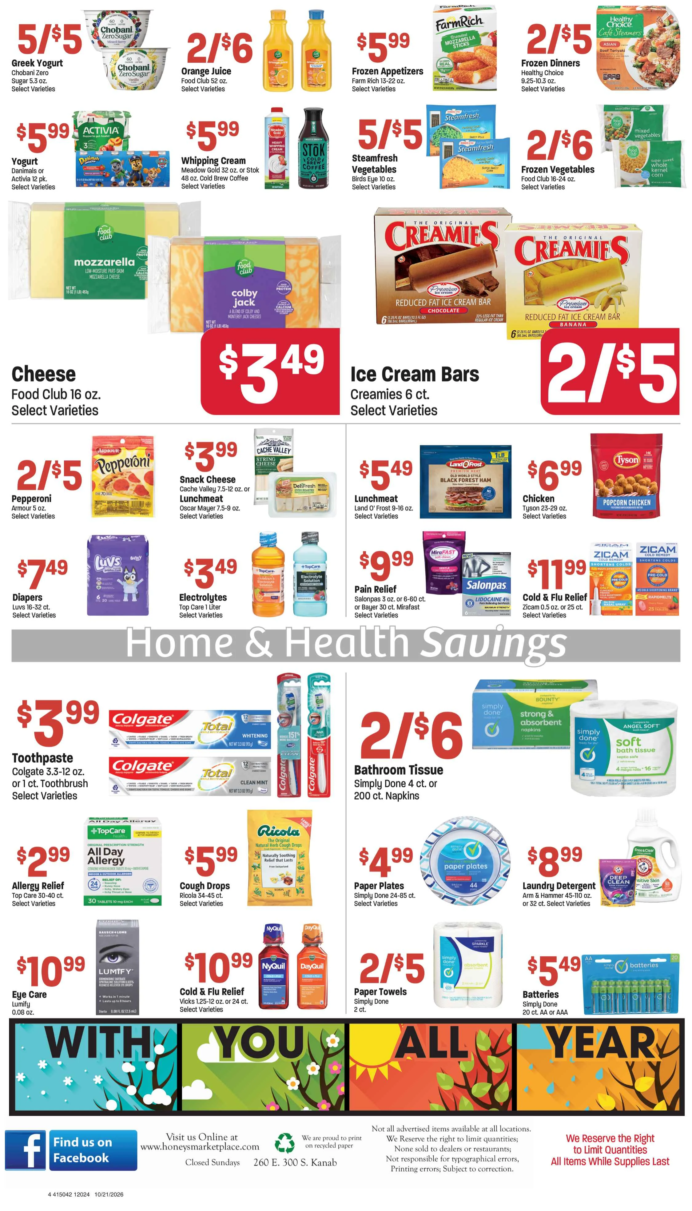 Honey's Marketplace PAG AB 4pg Base1 - PAG AB CAB - October 21, 2026 - Page 5