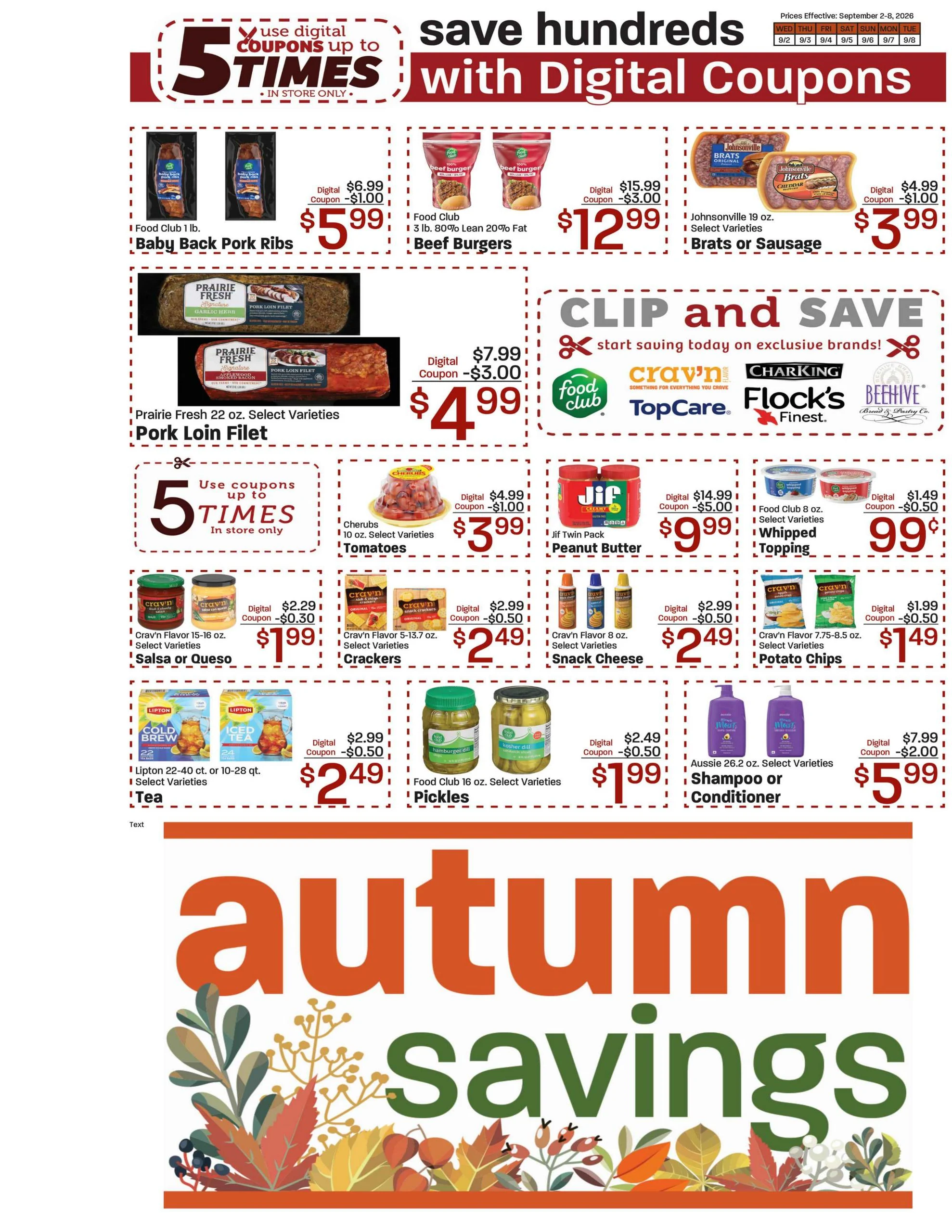 Honey's Marketplace Indexed Weekly Ad - Page 8