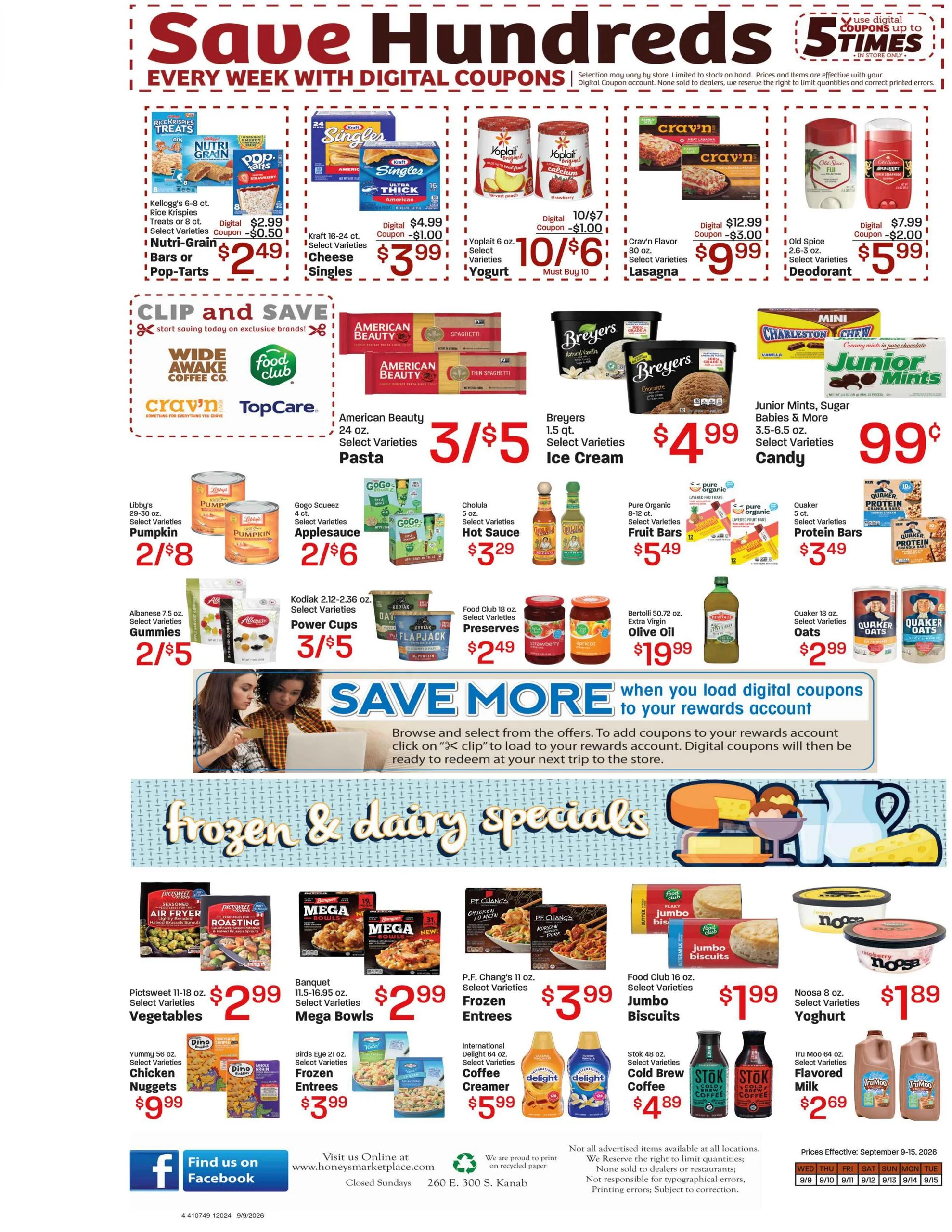 Honey's Marketplace Indexed Weekly Ad - Page 4