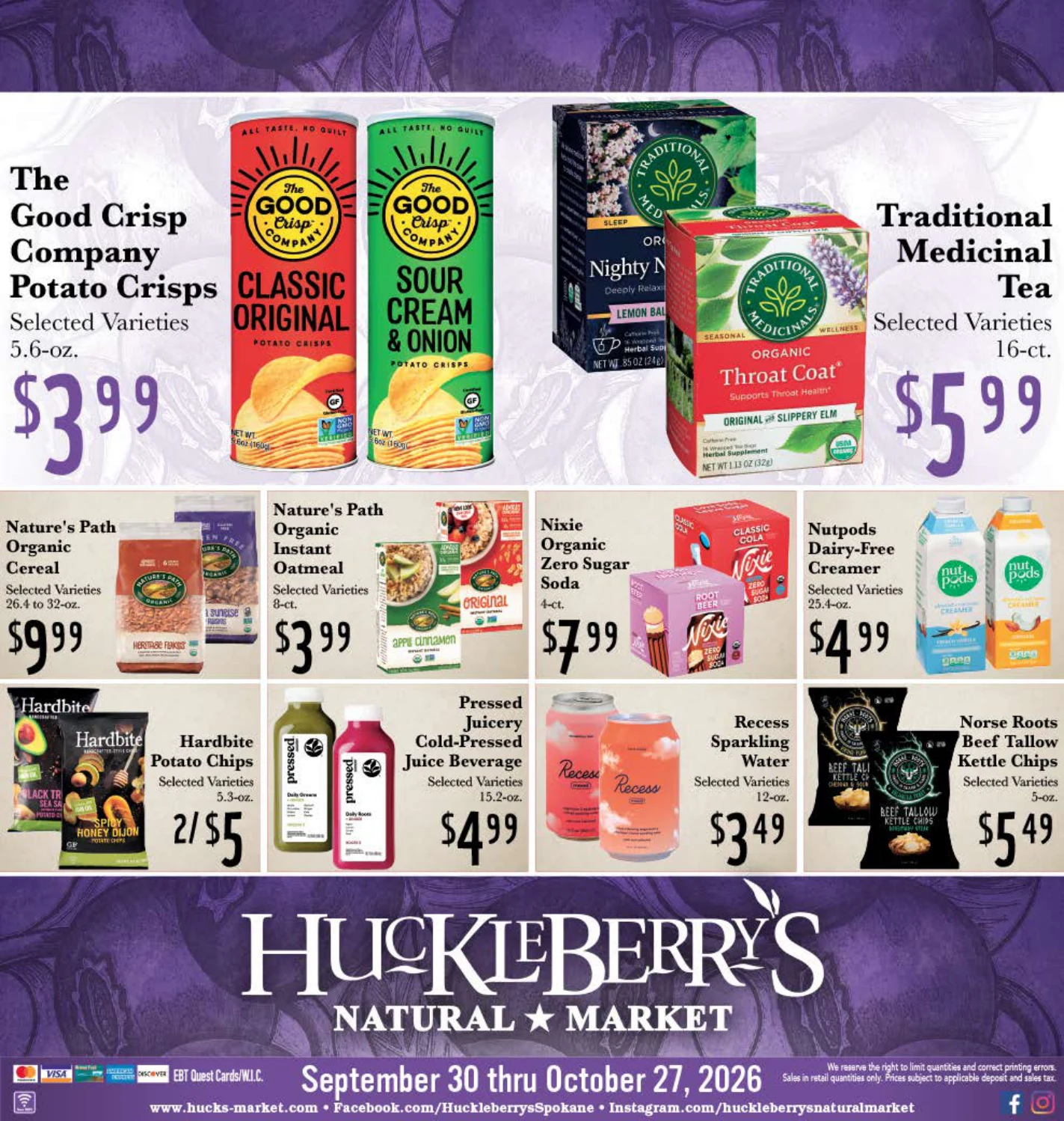 Huckleberry's Natural Market - Spokane Huckleberry's Natural Market - Spokane - Page 16
