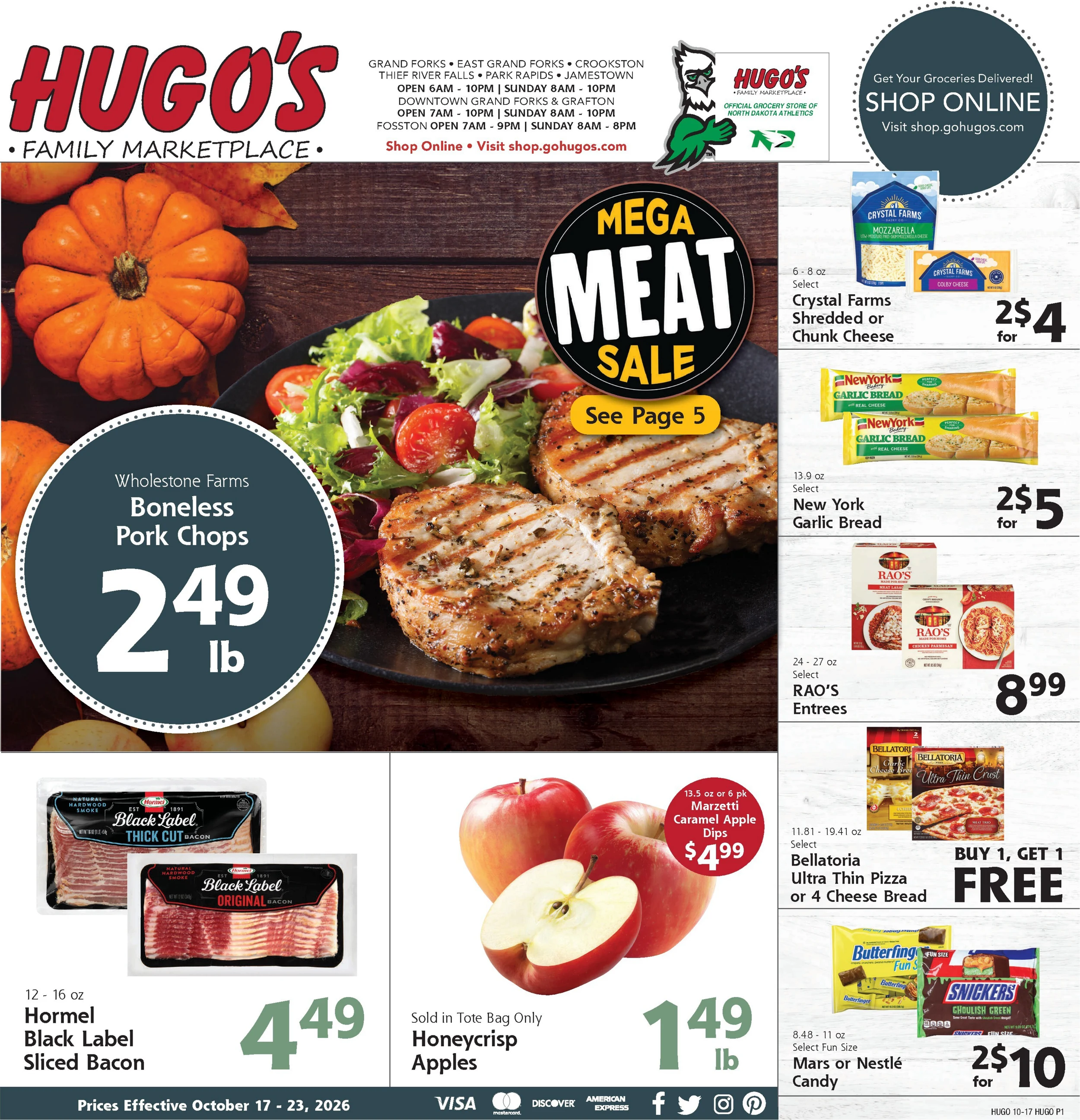 Hugo's Current Ad - Page 1
