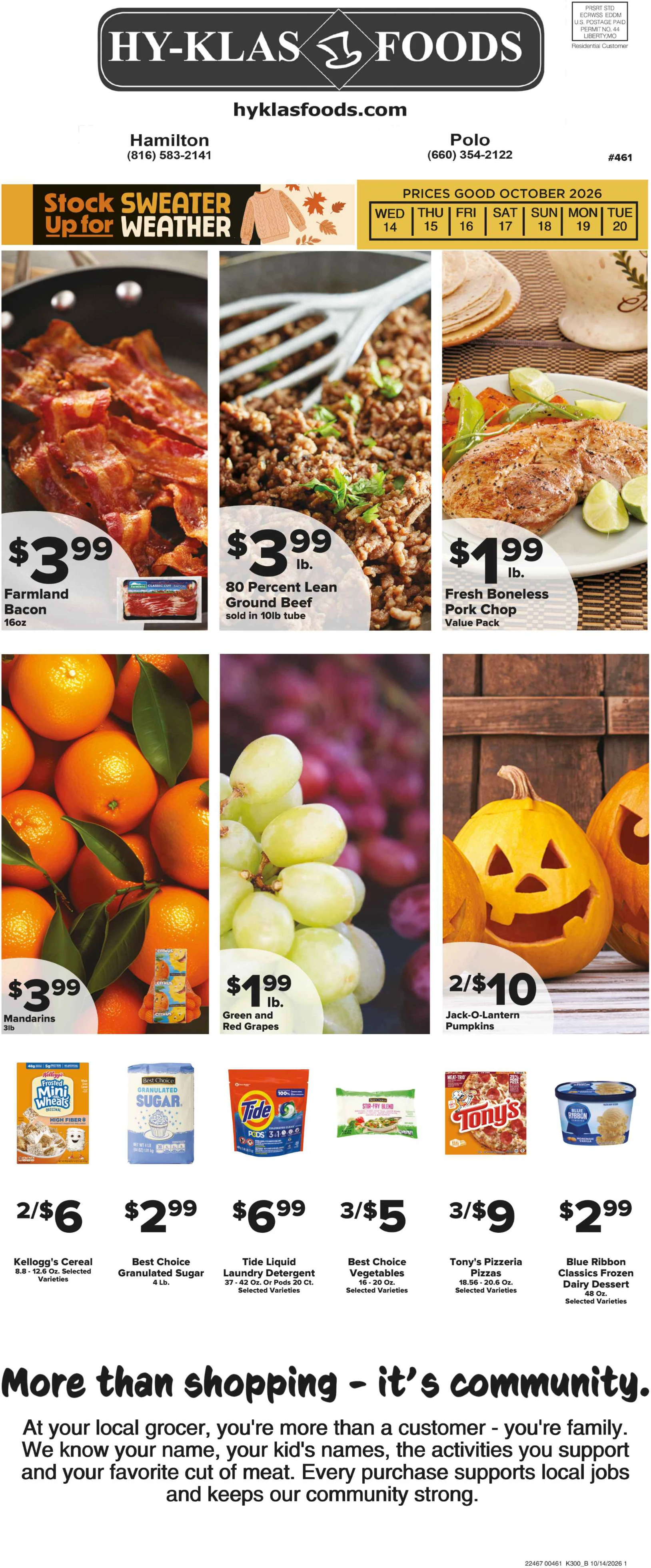 Hy-Klas Foods Hy-Klas Foods - Page 1