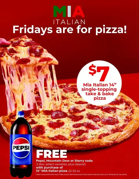 Friday Pizza Special