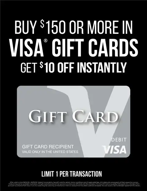 Visa Gift Card Promotion