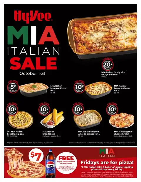 Mia Italian Sale