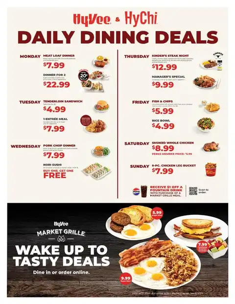 Daily Dining Deals