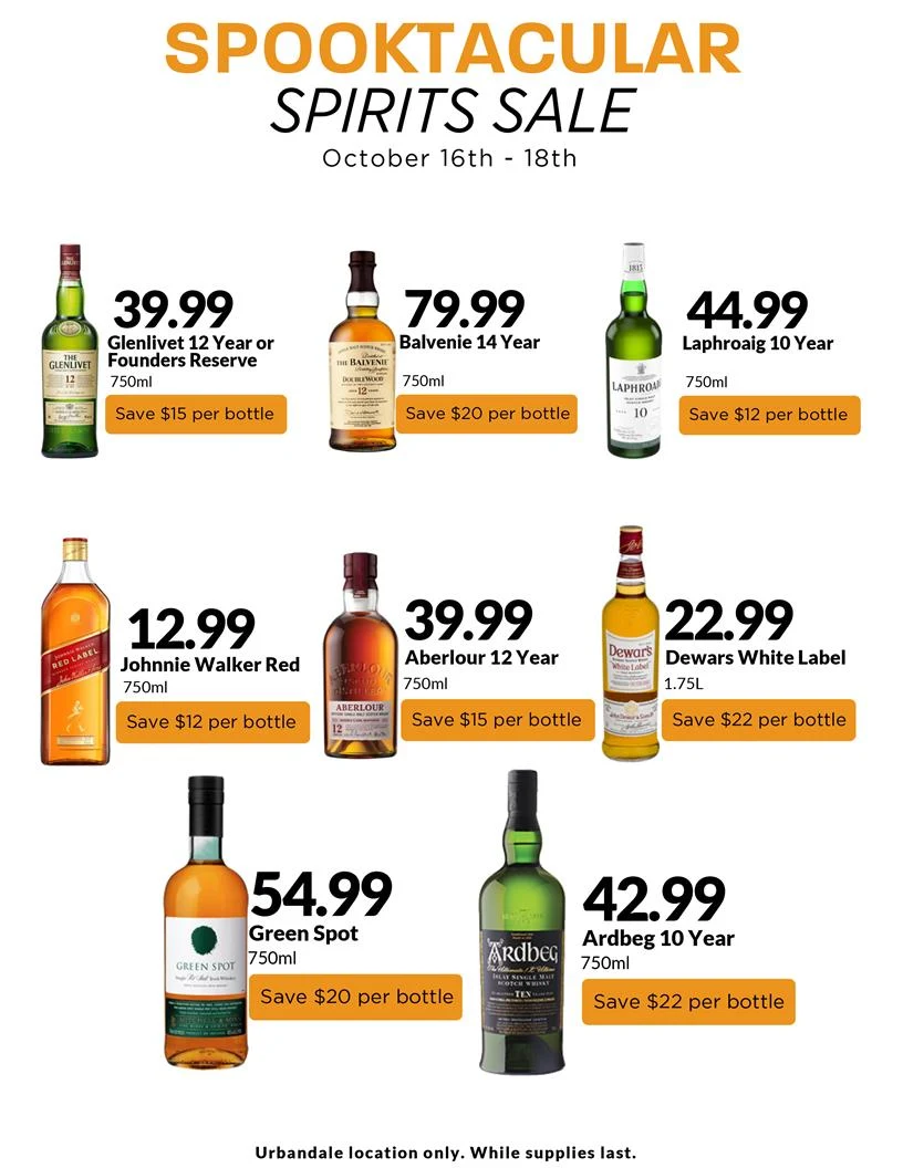 Hy Vee Spooktacular Spirits Sale - Page 12