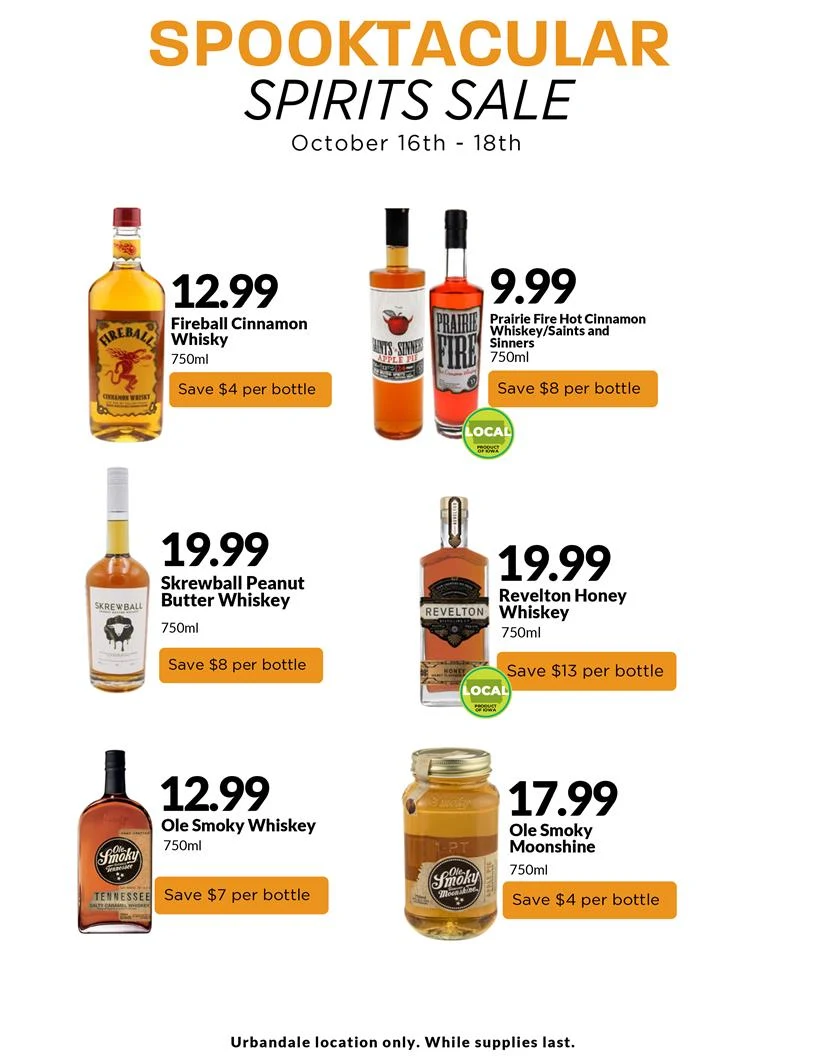 Hy Vee Spooktacular Spirits Sale - Page 13