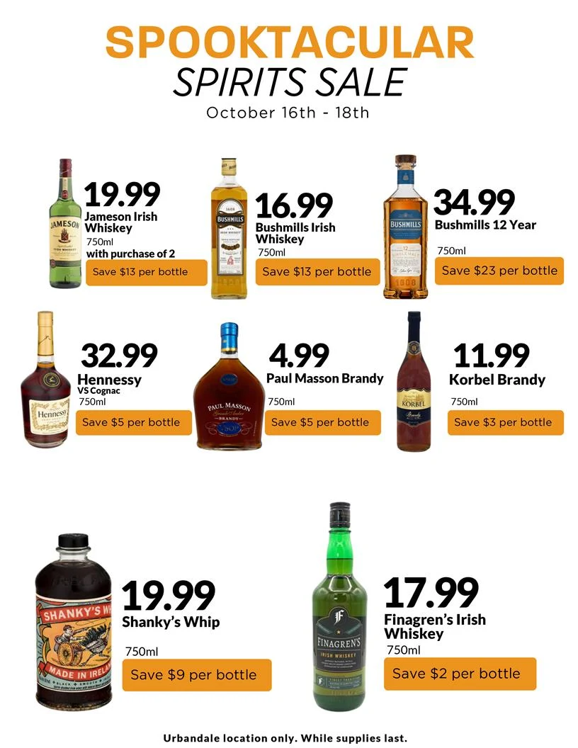 Hy Vee Spooktacular Spirits Sale - Page 14