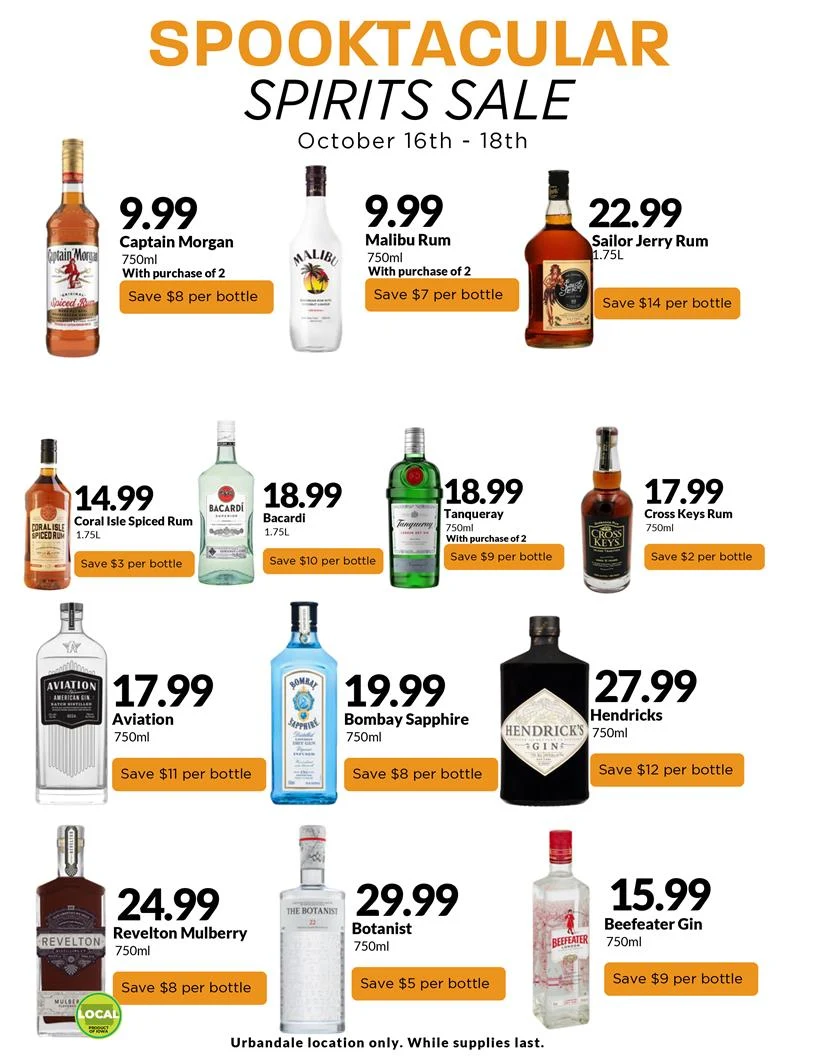 Hy Vee Spooktacular Spirits Sale - Page 15
