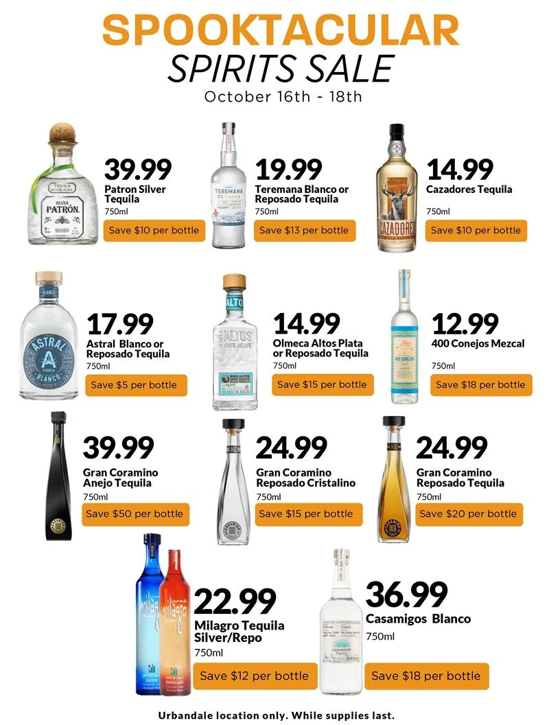 Hy Vee Spooktacular Spirits Sale - Page 17