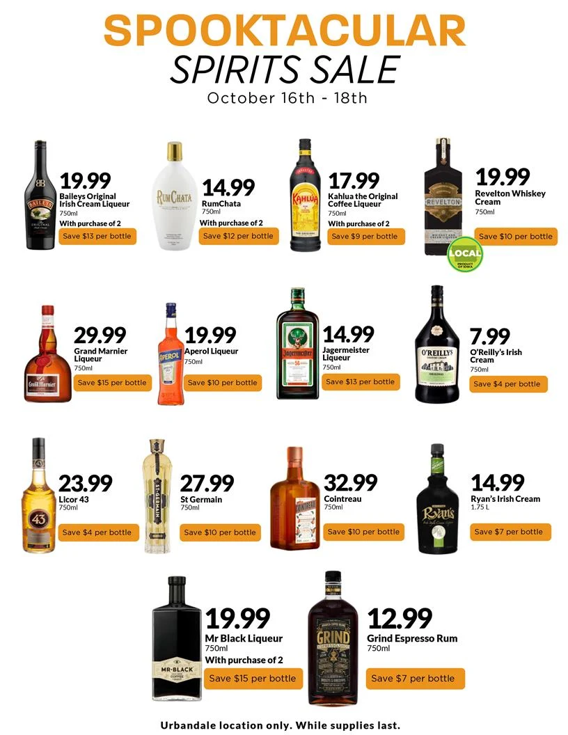 Hy Vee Spooktacular Spirits Sale - Page 18