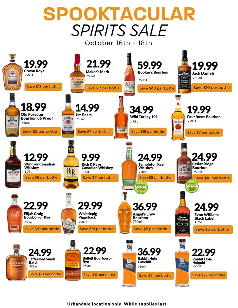 Hy Vee Spooktacular Spirits Sale - Page 2