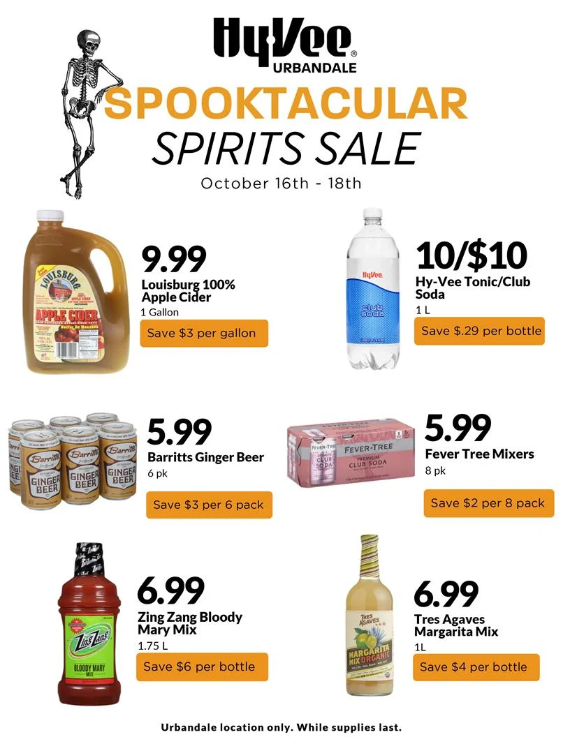 Hy Vee Spooktacular Spirits Sale - Page 4