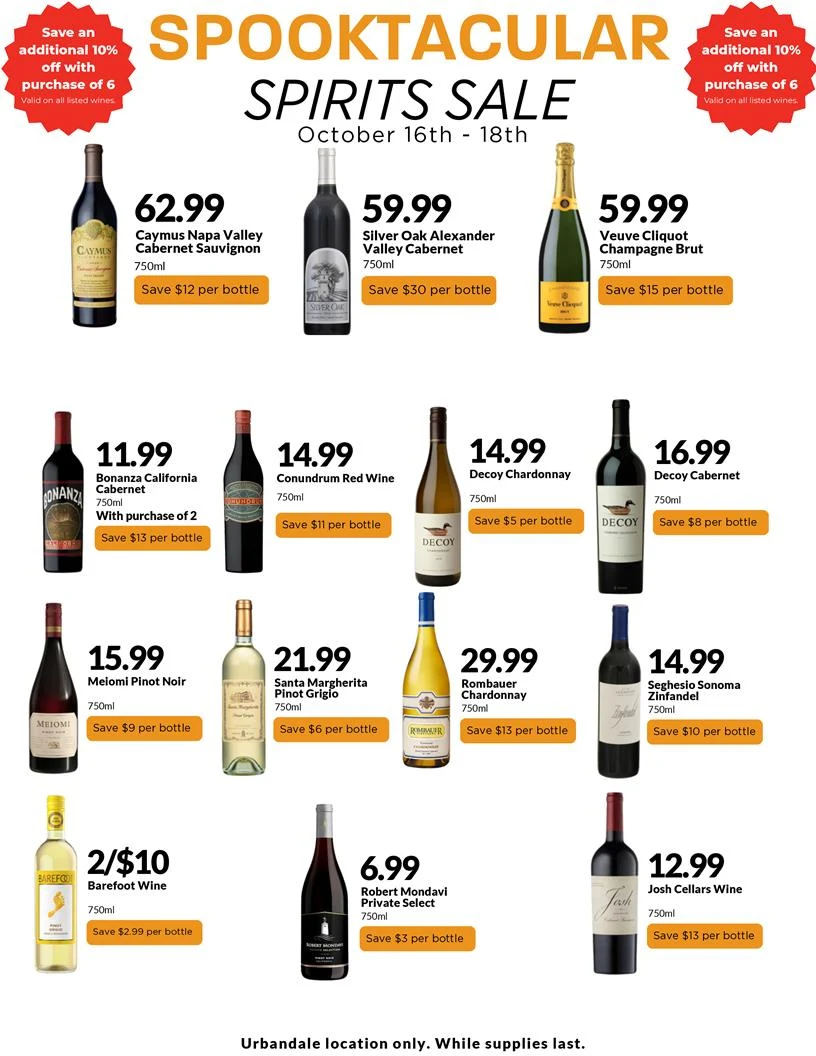 Hy Vee Spooktacular Spirits Sale - Page 5