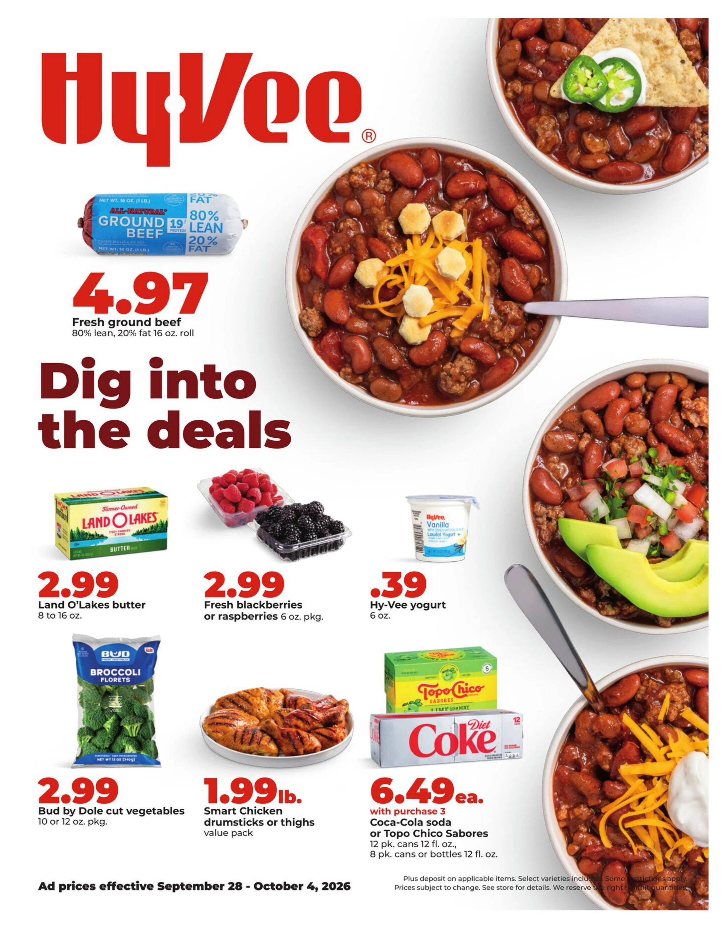 Hy Vee Weekly Ad - Page 1