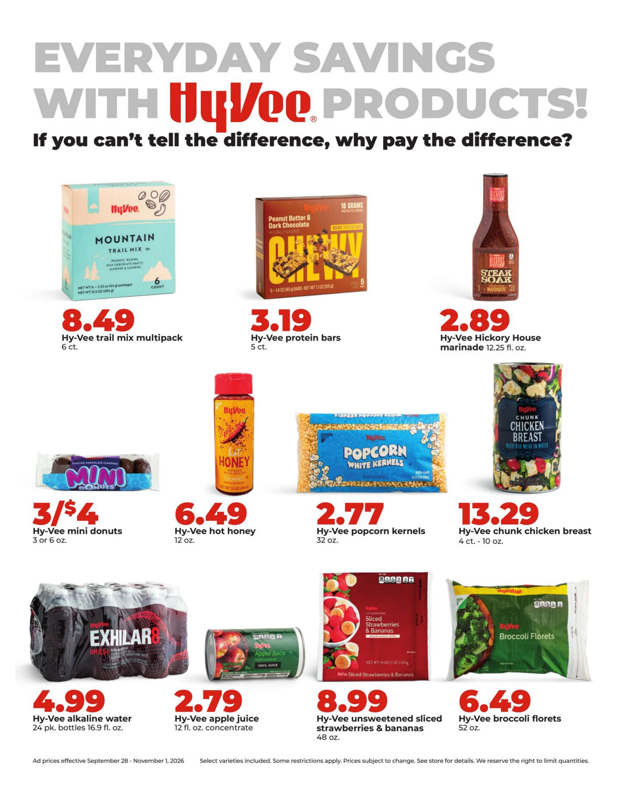 Hy Vee OCTOBER DEALS GOOD ALL MONTH LONG - Page 3