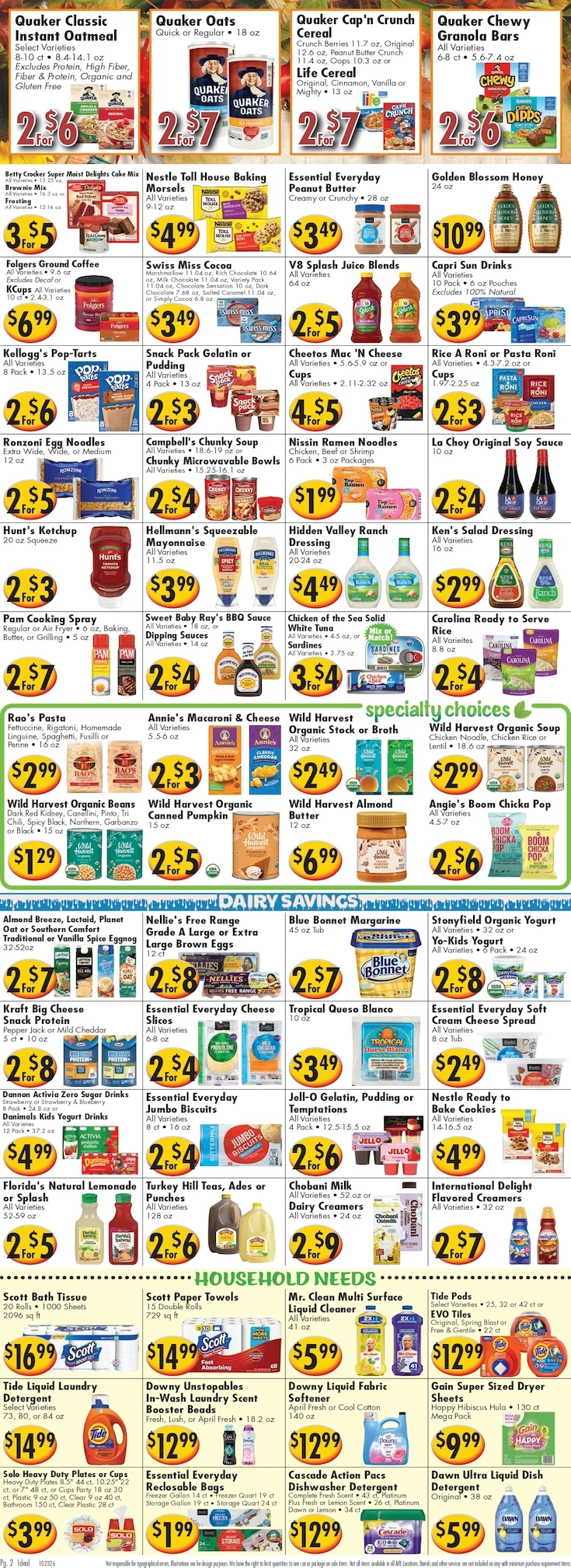 Ideal Food Baskets Weekly Ad - Page 2
