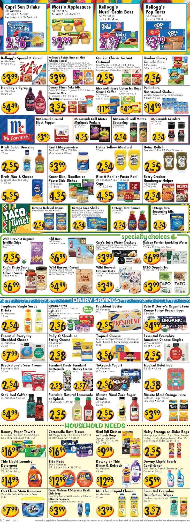Ideal Food Baskets Weekly Ad - Page 2